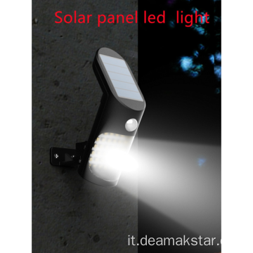 Sensore di movimento IP65 Lampada a parete solare